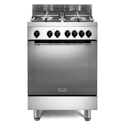 Cucina gas 4 zone Forno elettrico GEMMA 66 ML Inox Classe A (60x60x86cm)
