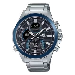 Image of Orologio EDIFICE Bluetooth argento e nero ECB 30DB 1AEF cod094