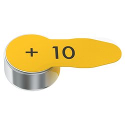 Batteria Zinco aria HEARING AID 10 Giallo 8pz 24610 101 418