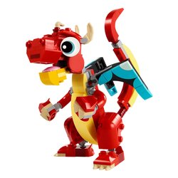 Image of Drago Rosso ( 149 Pz ) CREATOR 3 IN 1 6a+ 31145 cod094
