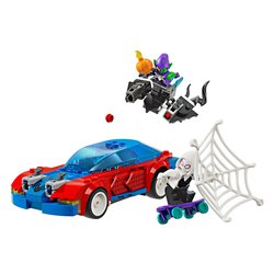 Image of Auto da corsa di Spiderman e Venom Goblin ( 227 Pz ) MARVEL SUPER HEROES 7a+ 76279 cod094