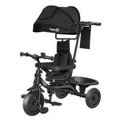 Image of Triciclo Evolution 5 in 1 con parasole (93x52cm) VITAMINA G Nero 05567 cod094