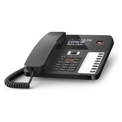 Telefono fisso DESK 800A Black