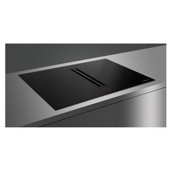 Piano cottura aspirante 4 zone cottura SMART ONE UH 77 B2 Black (75cm)