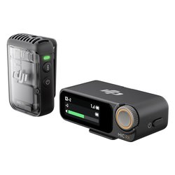 Microfono MIC 2 (1 TX + 1 RX) Black DJMIC4