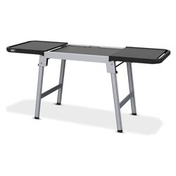 Carrello barbecue Per piastra cottura Grigio e Nero 3400154