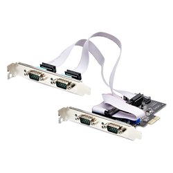 Scheda di espansione RS232 Pci Express a 4 porte PS74ADF SERIAL CARD