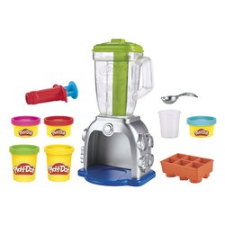 Pasta modellabile Magici Frullati 2 barattoli 57gr,  3 da 28gr e accessori PLAY DOH F91425L0