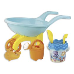 Carriola sabbia con accessori Assortito 6023 FISH