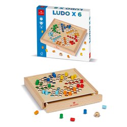 Gioco Ludo x 6 Italiano 54123