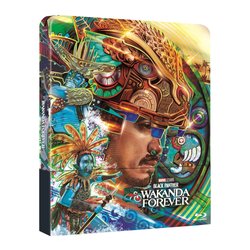 Image of Blu Ray 4K nero Panther - Wakanda Forever (Steelbook Talokan) (4K Ultra Hd+Blu-Ray Hd) - Ryan Coogler 869919RVDO cod094