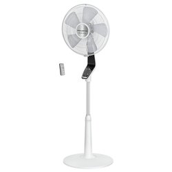 Ventilatore Pavimento TURBO SILENCE EXTREME Piantana White e Black VU5690F0 32W 40cm 5 pale