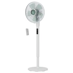 Ventilatore Pavimento TURBO SILENCE EXTREME + Piantana White VU5890F0 32W 40cm 5 pale
