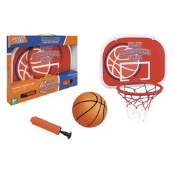 Image of Tabellone pallacanestro con palla e pompa inclusi W’TOY 41226 cod094