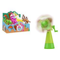 Image of Mini ventilatore (9x16cm) Ice Cream Fresh Air Manuale ESTATOYS Assortito 42307 cod094