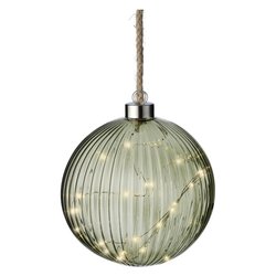 Sfera (14cm) (1pz) 30 luci - MICROLED Bianco caldo IP20 487597