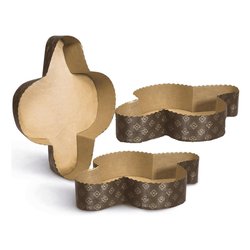 Set stampi colomba pasquale 3 pz carta forno (27,5x19,6x5cm) 500 gr EASY BAKE 157811