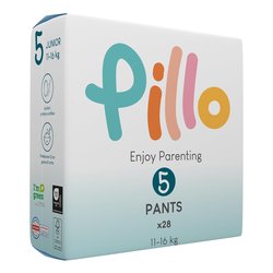 Pannolini mutandina misura 5 Junior ( 11-16 kg ) 28 pz ENJOY PARENTING 00236