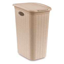 Porta biancheria plastica (36Lt) ELEGANCE Cashmere 30514