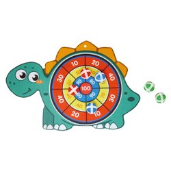 Bersaglio Dino Target con 6 palline velcro (43,5x23x2,5cm) SPORT ONE Assortito 704700111