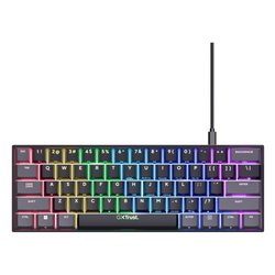 Tastiera computer GXT 867 Acira Mini Wired Black 24884