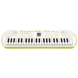 Tastiera musicale CASIOTONE SA 80 White e Yellow