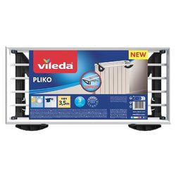 Stendibiancheria (3,5m) Pliko Termosifone Bianco e Azzurro 174857