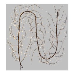 Ramo climber (300cm) 1 gioco di luce TIGLIO 504 luci - MICROLED IP44 Marrone 75399