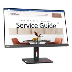 Image of Monitor 23,8" ( IPS Full HD 1080p 100Hz ) THINKVISION S24i 30 Raven nero 63DEKAT3EU cod094