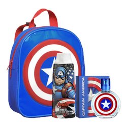 Set regalo profumeria AVENGERS Marvel Captain America Zainetto