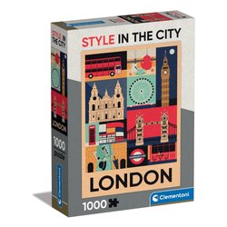 Puzzle 1000 pz London 18a+ (50x70cm) STYLE IN THE CITY 39844