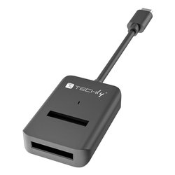 Connettore computer USB C Black IADAP USB32 SATASSD