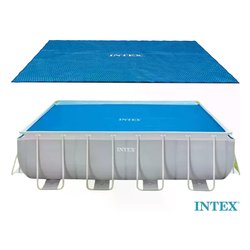 Copripiscina rettangolare termico (716x346cm) ULTRA FRAME Blu 28017