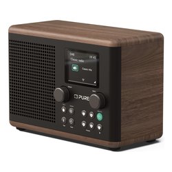 Radio CLASSIC H4 Coffee black e Walnut 252983