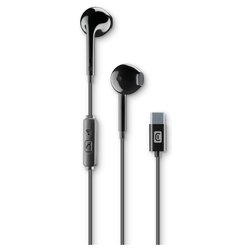 Auricolari microfono filo CAPSULE Black AUCAPSULETYPECK