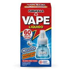 Insetticida elettroemanatore ricambio liquido 1 pz Zanzare 60 notti Classic GA2015000