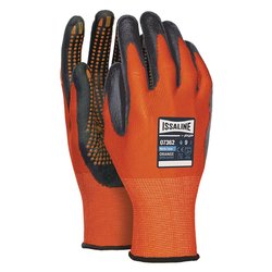Guanti lavoro DOTS CATCH Arancio e Nero taglia XXL (11) 07362 11