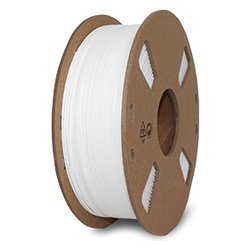 Bobina filo stampa 3D Filamento Pla 1,75 mm Bianco HP3DR PLWH