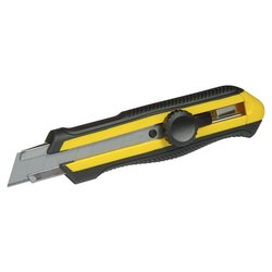 Cutter a spezzare con rotella lama acciaio 8 elementi 18 mm DYNAGRIP 010417