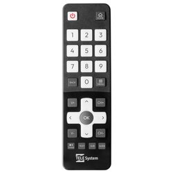 Telecomando tv (Telesystem) VIDAA Easy Black 58035024