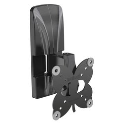 Supporto monitor parete Portata 20 Kg VESA 100 x 100 SLIMSTYLE PLUS 100ST CG Tilt&Turn Black 480959