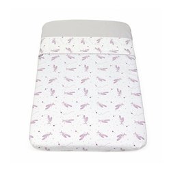 Set lenzuola culla 2 pz NEXT2ME Pink ballet 09109071199