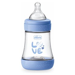 Biberon Flusso Lento 0+ (150ml) PERFECT 5 Azzurro 00020211210000