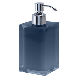 Dosa sapone appoggio RAINBOW Blu petrolio (7x7x16,2 cm) RA81 65