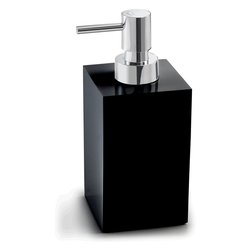 Dosa sapone appoggio SOFIA Nero (8,4x7,3x17,3 cm) SF80 14