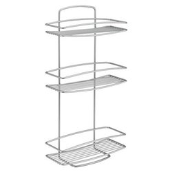Cestello box doccia ONDA Rettangolare 3 piani Silver (26x11x53 cm) 46 00 03