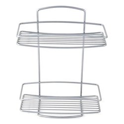 Cestello box doccia ONDA Rettangolare 2 piani Silver (26x11x35 cm) 46 00 02