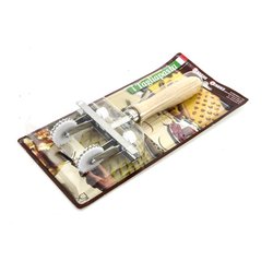 Taglia pasta chiudi pasta regolabile 2 lame dentate Art 405