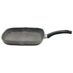 Bistecchiera Alluminio antiaderente (28x28cm) CORTINA Grigio pietra 1008690