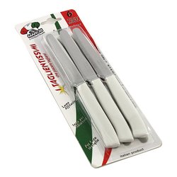 Set coltelli 6 pz lama dentata I TAGLIENTISSIMI Bianco 24TFB06B